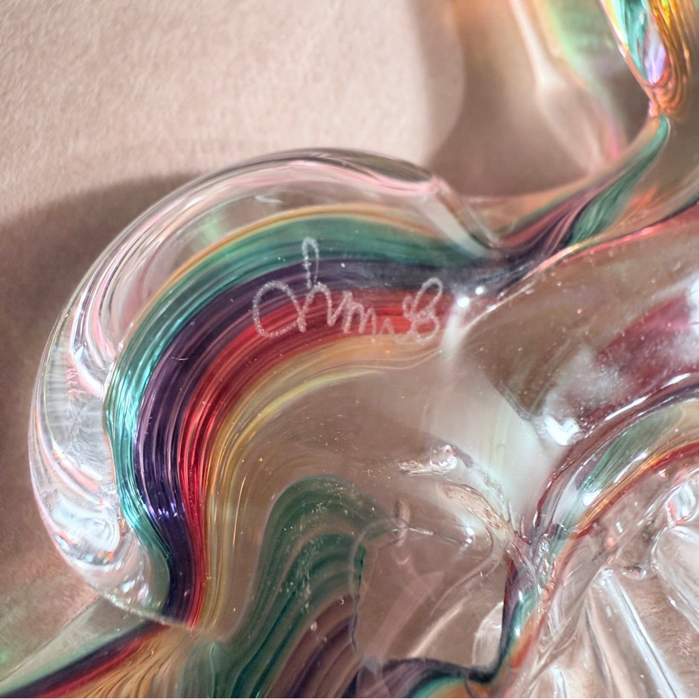 Blown Glass Seahorse 2